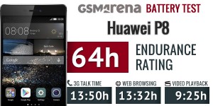 Huawei P8 battery life test
