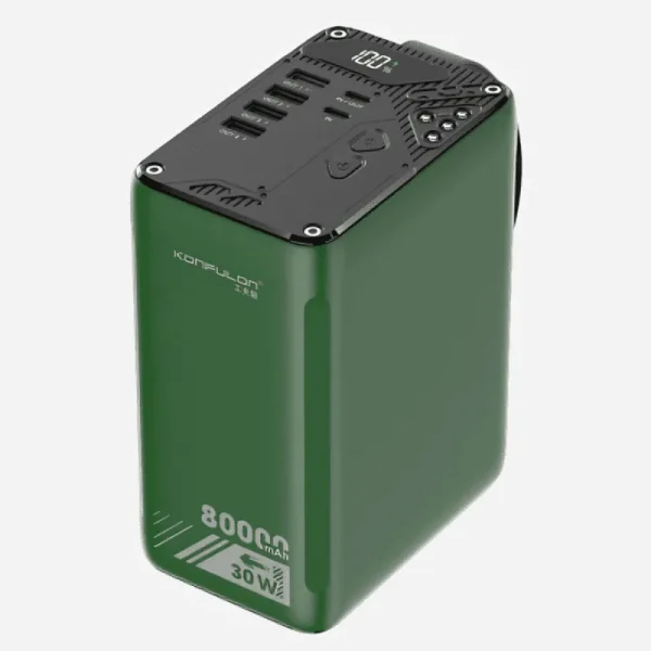 پاوربانک 80000 میلی آمپر ۳۰ وات کانفلون مدل A49Q - Image 2