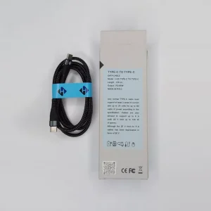 کابل فست شارژ 6 آمپر Type-c To Type-c مدل H-05 برند Hermit