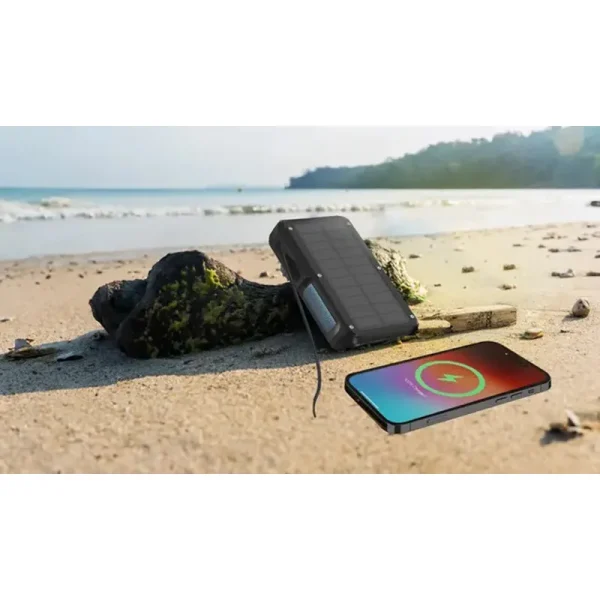 پاوربانک خورشیدی ۲۷۰۰۰ میلی‌ آمپر پاورولوژی مدل PP077 - Image 2