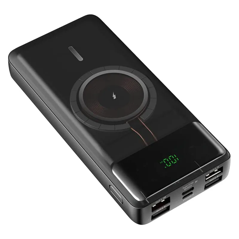 پاوربانک وایرلس 20000 میلی آمپر کانفلون مدل M17W