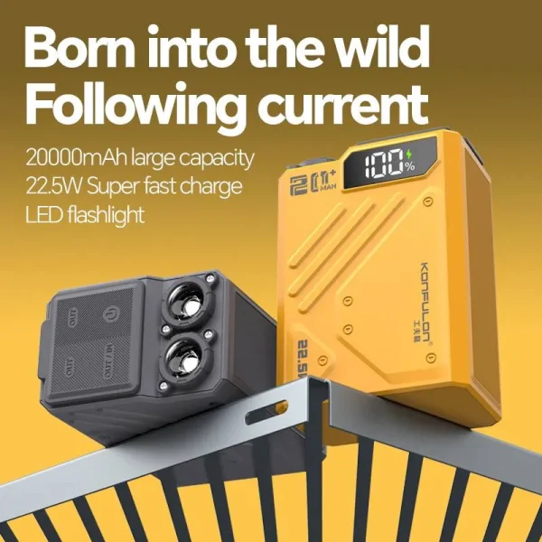 پاوربانک کانفلون 20000 میلی‌آمپر مدل A51Q - Image 3