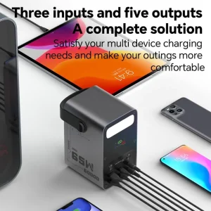 پاوربانک کانفلون 60000 میلی‌آمپر 65 واتی مدل A69Q